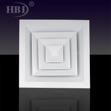 4ASD Square Air Diffuser vent air diffuser aluminum ceiling square air diffuser