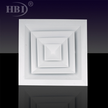 4ASD Square Air Diffuser vent air diffuser aluminum ceiling square air diffuser