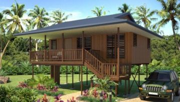 Moistureproof Wooden House Bungalow / Saa Home Beach Bungalows