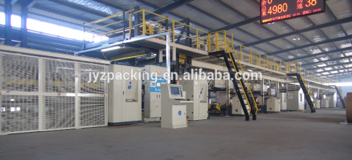 5 PLY corrugated carton box production making line