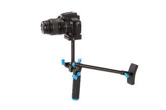 Metal Rod And ABS Plastic Handle Camera Shoulder Rigs For D