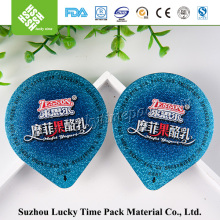 die cut felt shapes aluminum foil lids for yogurt cup