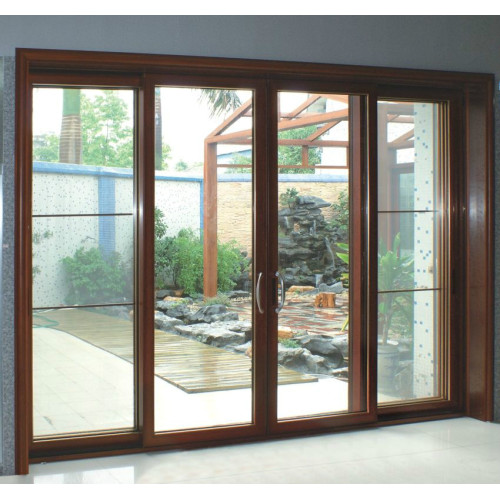 Double Glazing Aluminum Lift and Slide Doors