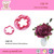 Peony flower cake cutters