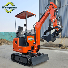 Panda 1ton Mini Crawler Excavator Meets CE/Euro5/EPA4 Standards.