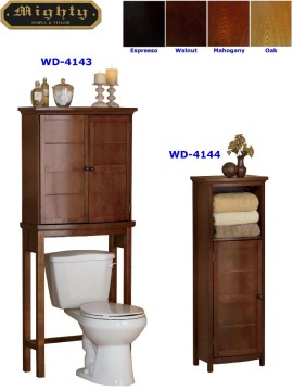 Bathroom Floor Cabinet & Over Toilet Storage Cabinet