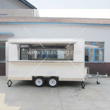 Mobile Street Food Vending Cart-breakfast van-mobile vending booth