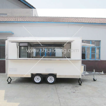 Mobile Street Food Vending Cart-breakfast van-mobile vending booth
