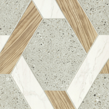 กระเบื้อง Terrazzo 600 * 600 มม. เซรามิกพอร์ซเลน