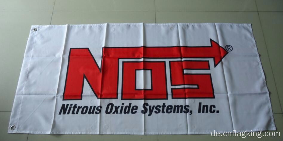 NOS Flagge Lachgas System Banner 90X150CM Größe 100% Polyester