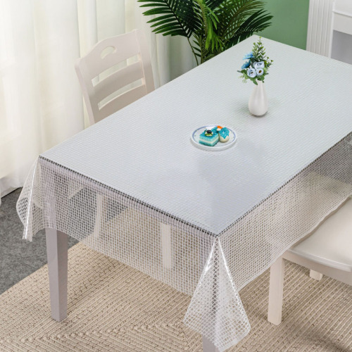 Couvre-table imperméable en plastique imprimé personnalisé en gros couverture de table étanche PVC