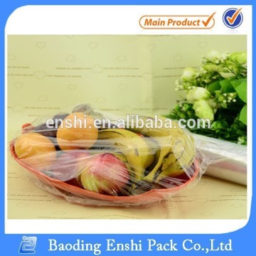 natural and healthy food retail packing cling film