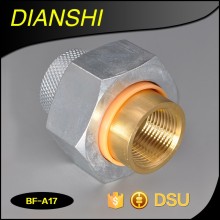 Lead free brass and steel union dielectric fitting