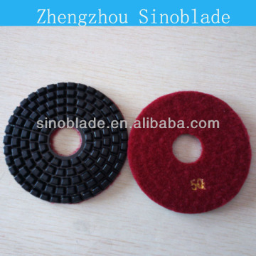 China concrete polishing resin pads