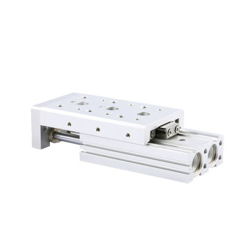 Stainless Steel Body Pneumatic Cylinder with Aluminum Alloy Slide Table for Punching