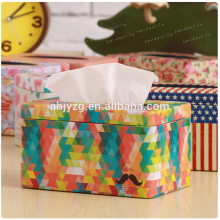 custom tissue box tin napkin box