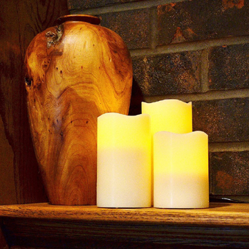 Home decoration set flameless LED candles