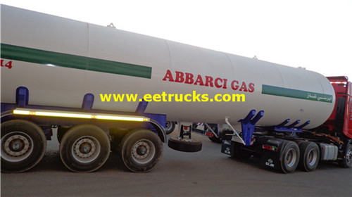 54000L 28MT LPG Trailers za Tanker za Gesi