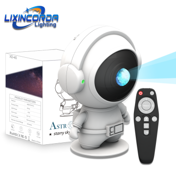 Astronaut Galaxy Stars Projector Night Light LED Lamp for Bedroom Decor