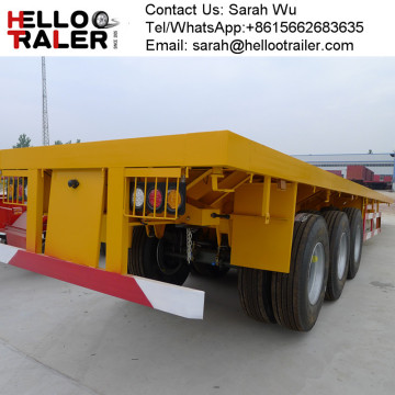 Transporting Steel or Timber 40ft container trailer with cheap price