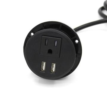 US Desktop Sockets Carry Two Usb Ports