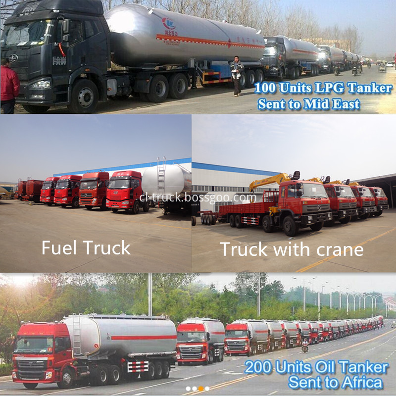 LPG Gas Tank Truck