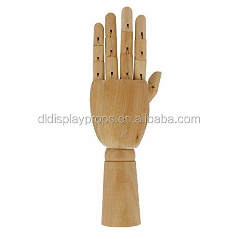 US Art Supply Artist Drawing Hand Manikin Articulated Wooden Mannequin