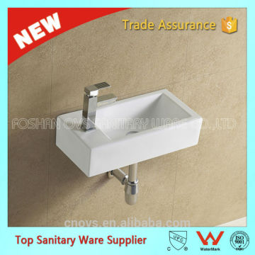 new arrival art basin wall hung sink