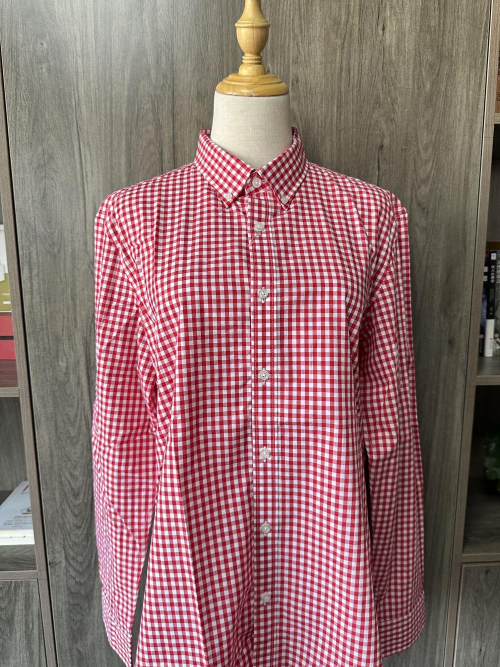 fashion clothing custom 100% cotton plaid shirt