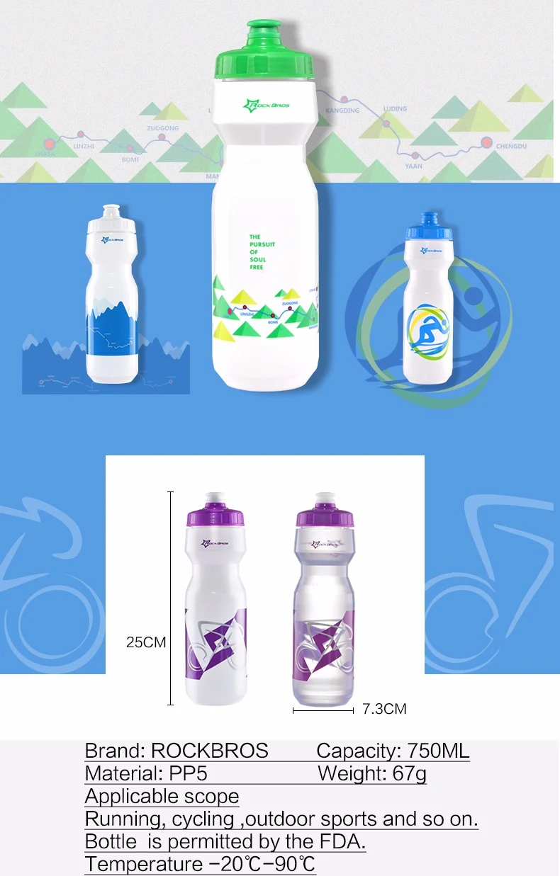 Sports Bicycle Water Bottle for Outdoor Cycling