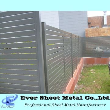 aluminium slat fencing