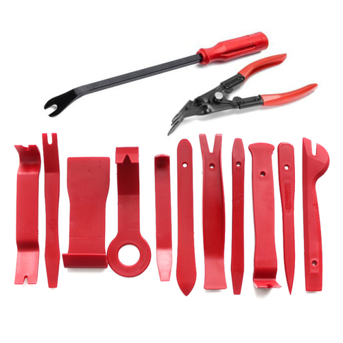 Car Audio Disassembly Tool Door Panel Removal Hand Tool Set 11/13/19/38pcs Removal Tool Kit Car Door Tools Car Pry Tool