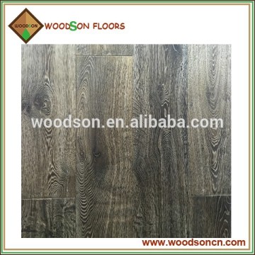 gray color antique oak engineered timber flooring from china