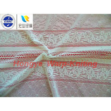 Fashion Eyelashes Quality Lace Fabric For Flower Girl’s Dress