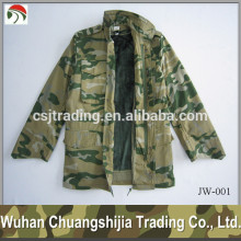 military windproof fur jacket