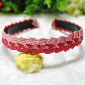 Whoelsale hat ribbon headband kids hairband