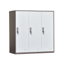 3 Door Closet Wardrobe Storage File Cabinet