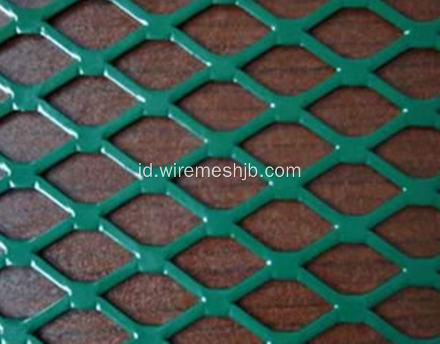 Anti-dizzle Galvanized dan PVC Coated Expanded Metal Mesh