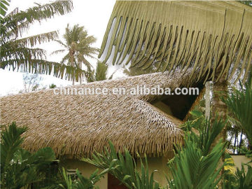 sunshade parasol palm leaf thatch umbrella