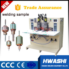 Hwashi Manufacture Commutator Motor Multi-Spot Welding Machine