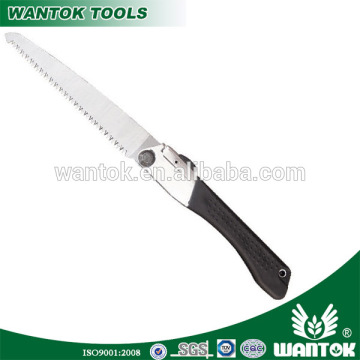 Black plastic grip pruning folding saw/foldable saw