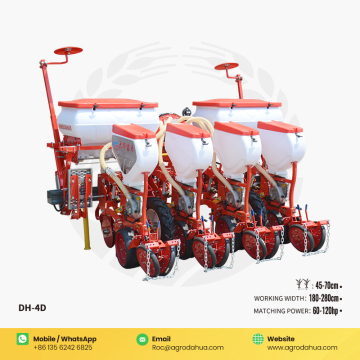 4-Row Pneumatic Precision Planter for Small Plots