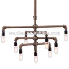Four Tiered Plumber Pipe Chandelier made in Zhongshan