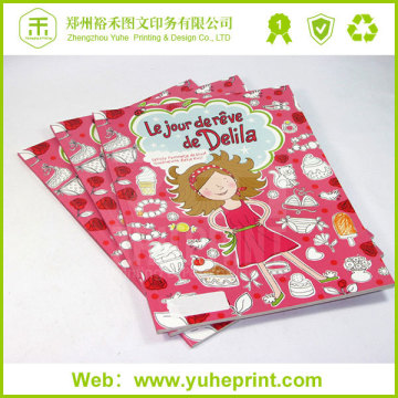 Supply adult comic fiction coloring books printing for sex book