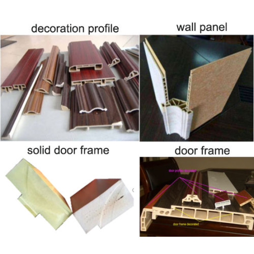 PVC WPC Dekorationsprofilmaschine