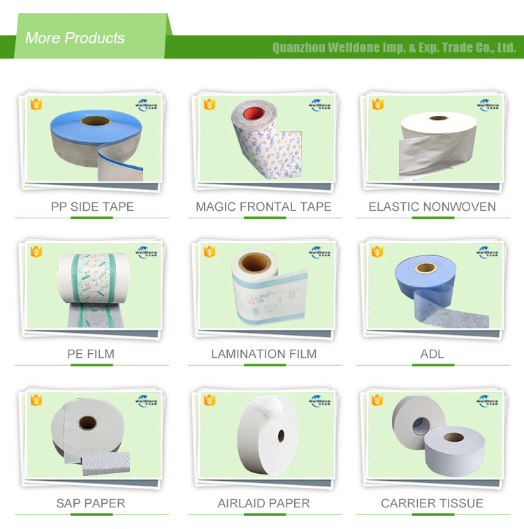 Sanitary Napkin Topsheet Materials Nonwoven