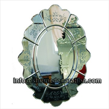 Inexpensive Frameless decorative wall mirror