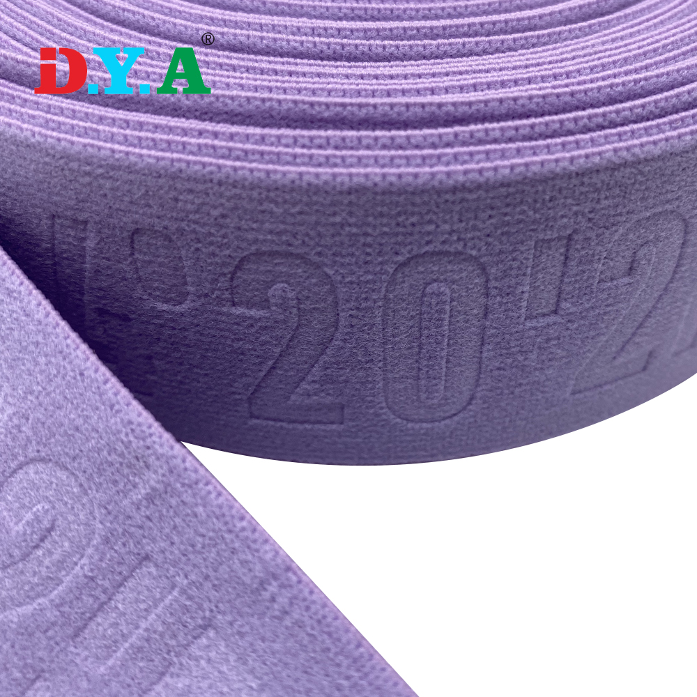 OEM design Custom logo elastic sport bands with silicone