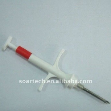 rfid syringe with rfid animal glass tag