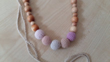 Teething Nursing  Breastfeeding Crochet Necklace